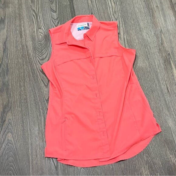 Magellan Outdoors Fish Gear Semi-Fitted Moisture Wicking Shirt Lined Pink Size M - Picture 1 of 6